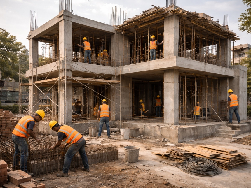 Quality construction by Manikanta Constructions